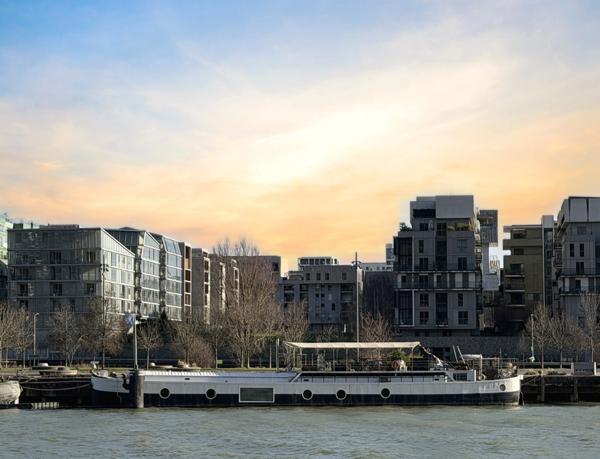 Péniche habitation + studio / 170 m² avec vue exceptionnelle