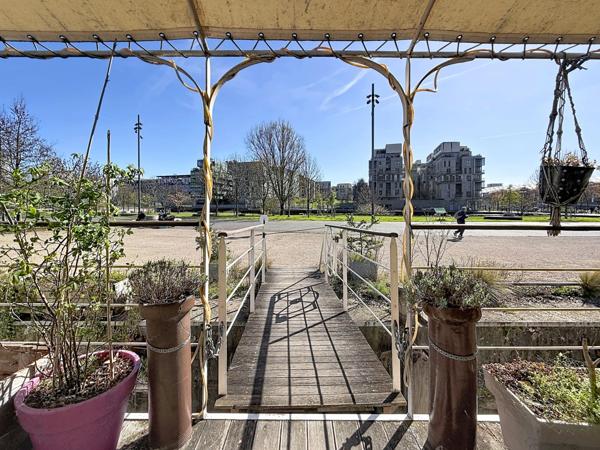 Péniche habitation + studio / 170 m² avec vue exceptionnelle