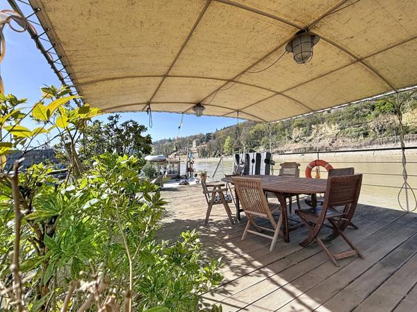 Péniche habitation + studio / 170 m² avec vue exceptionnelle