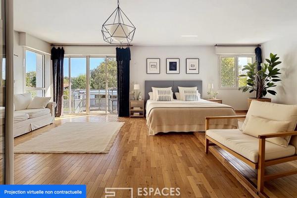 Propriété familiale avec piscine, pool house et bureaux indépendants