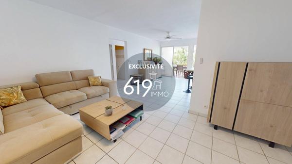 Spacieux T3, intégralement meublé !