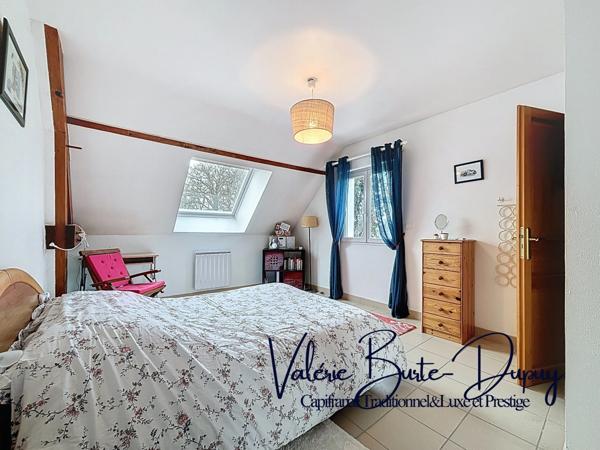 ST DENIS EN VAL, à 15 min d'Orléans, Maison de 2003 à vendre 190m2 5 chambres avec jardin arboré de 1800m2, garage attenant, dépendances