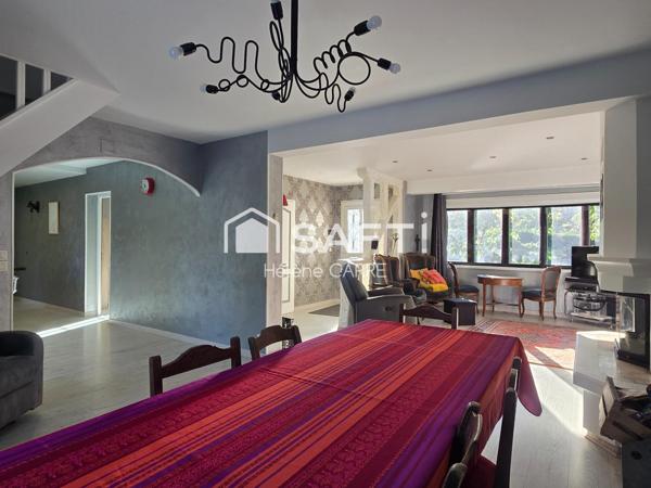 Maison d'env 183m² 5 chambres + 1 bureau