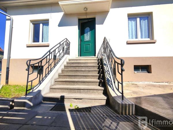 Maison avec combles aménageables et jardin à Riedisheim(68400)