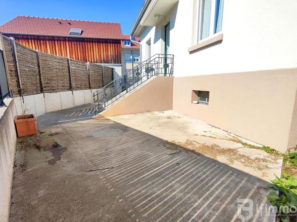 Maison avec combles aménageables et jardin à Riedisheim(68400)