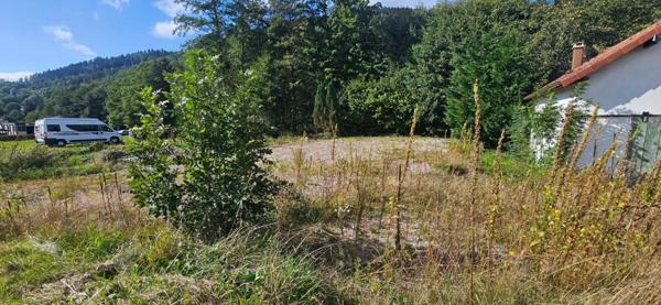 Terrain plat et terrassé, prêt à bâtir