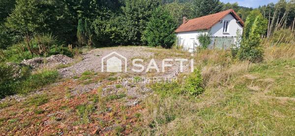 Terrain plat, prêt à bâtir