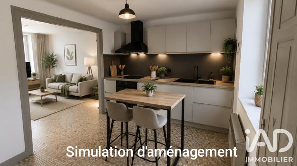 Maison à vendre 3 pièces 60 m² Clion