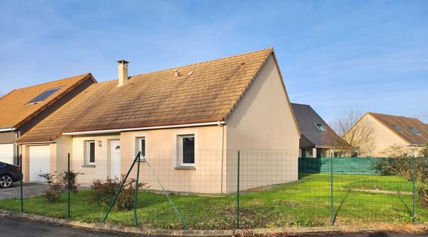 Maison plain-pied 80 m² Téloché 3 chambres