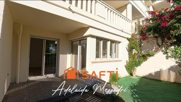 Calme et verdure à l’Archet – 2 pièces avec terrasse-jardin - 48 m2 habitable