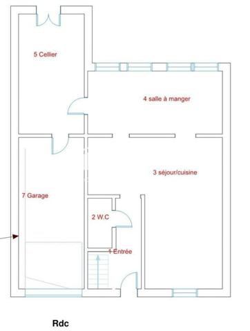 Maison avec potentiel à 2 pas de la mer