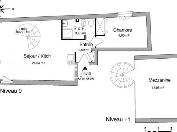 Location Appartement 3 pièces 57.3 m² - 20 RUE DAUPHINE Valence 26000