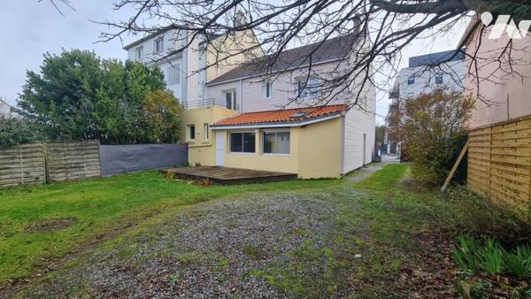 A VENDRE - SAINT-NAZAIRE OUEST - OCEANIS - 4 chambres et grand garage / hangar de 75 m².