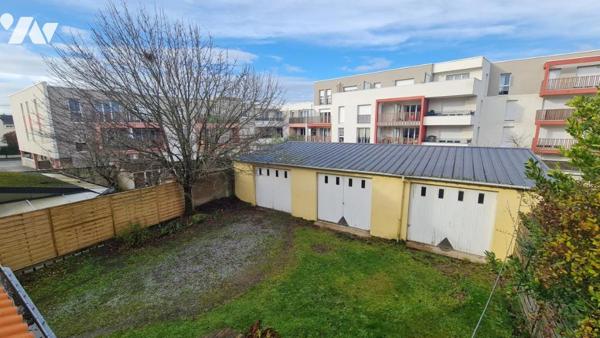 A VENDRE - SAINT-NAZAIRE OUEST - OCEANIS - 4 chambres et grand garage / hangar de 75 m².