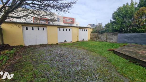 A VENDRE - SAINT-NAZAIRE OUEST - OCEANIS - 4 chambres et grand garage / hangar de 75 m².