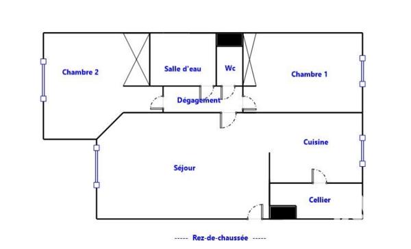 Appartement à vendre 3 pièces 66 m² Saint-Herblain