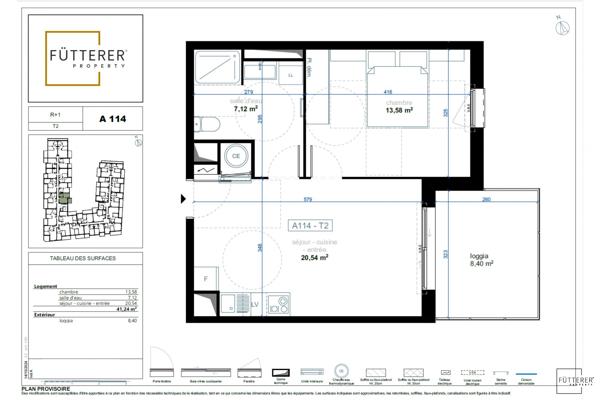 Appartement 2 pièces à vendre Narbonne - 11100 / Réf: 4269-FUTTERER