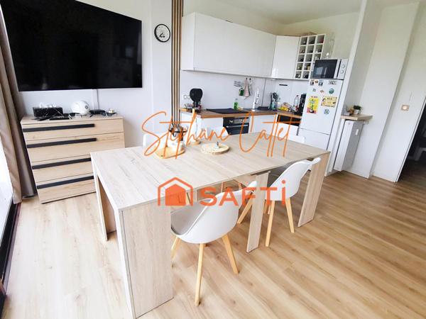 Magnifique 2P d'environ 47 m² habitables, parking et cave