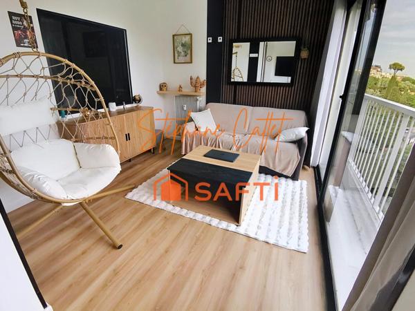 Magnifique 2P d'environ 47 m² habitables, parking et cave