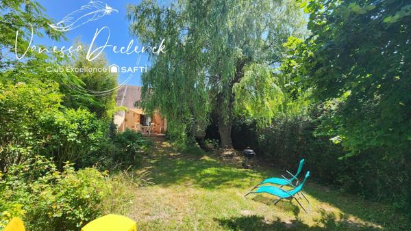 Maison de charme avec jardin - 3 chambres et sous sol total.