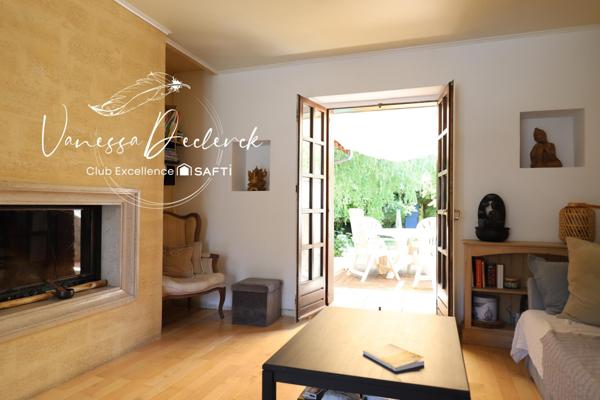 Maison de charme avec jardin - 3 chambres et sous sol total.