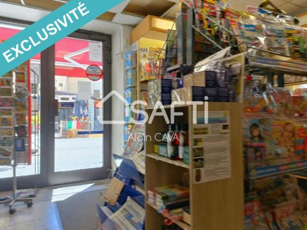 Tabac-Presse de 35m²...Fond de commerce à vendre au coeur du village