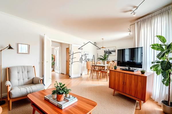 Millau (12100) Appartement traversant T3 (ancien T4) avec balcons et parking