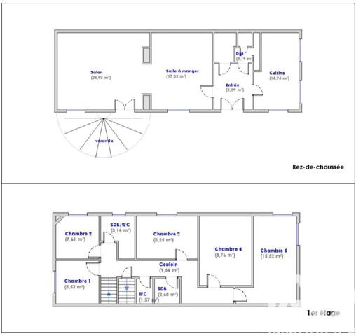 Maison à vendre 9 pièces 131 m² Brunoy