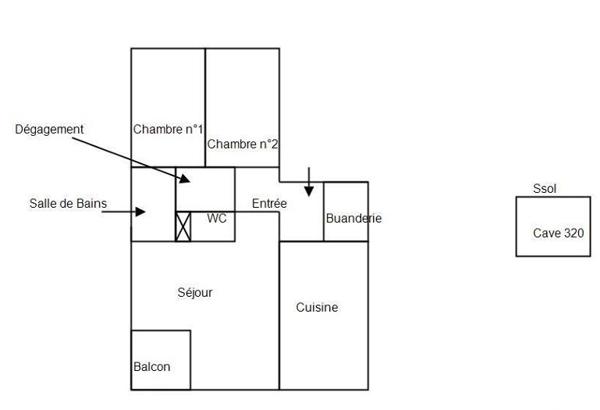 Appartement à vendre 3 pièces 79 m² Cormeilles-en-Parisis
