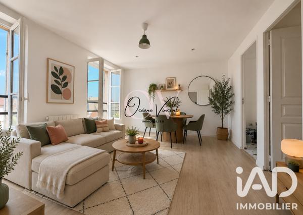 Appartement à vendre 3 pièces 45,5 m² Saint-Denis