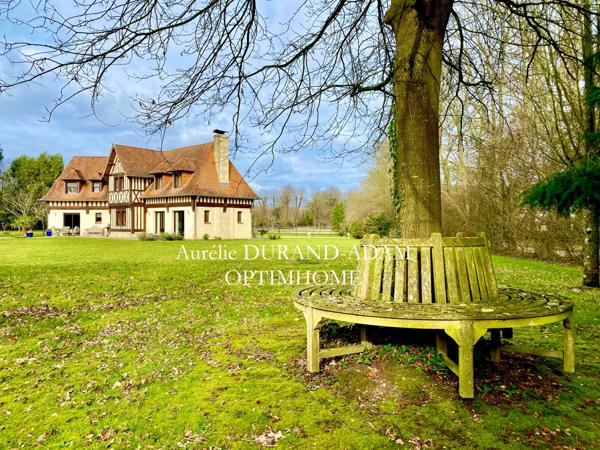 Propriété de 5 chambres - Séjour lumineux - Vaste Garage - Située au calme à 20 minutes des plages normandes -