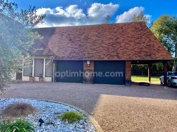 Propriété de 5 chambres - Séjour lumineux - Vaste Garage - Située au calme à 20 minutes des plages normandes -