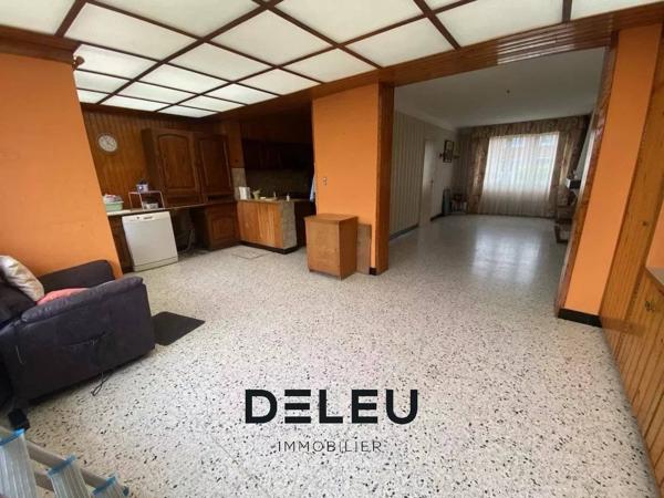 Vente immobilière : Maison à Wasquehal  4 pièces 92 m² 262 500 €- Deleu Immobilier Wasquehal.