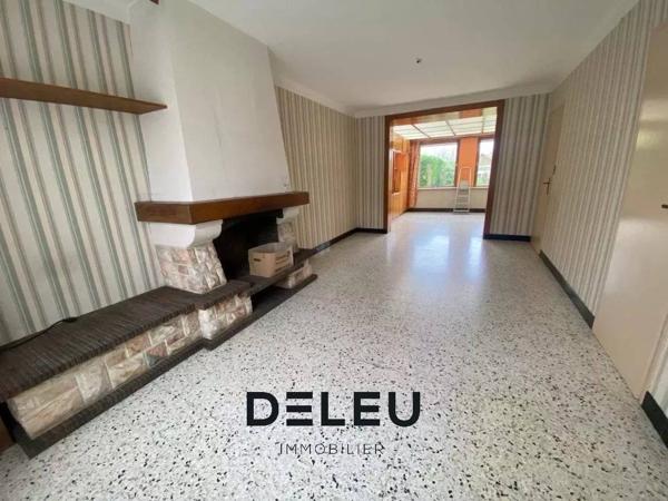 Vente immobilière : Maison à Wasquehal  4 pièces 92 m² 262 500 €- Deleu Immobilier Wasquehal.