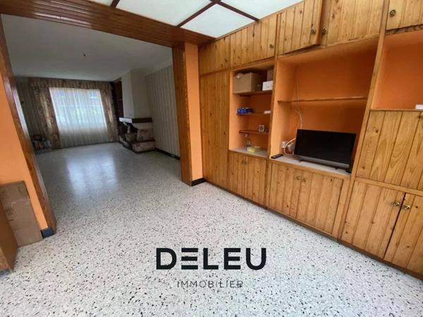 Vente immobilière : Maison à Wasquehal  4 pièces 92 m² 262 500 €- Deleu Immobilier Wasquehal.
