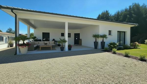 Maison  moderne proche commodités avec jardin et terrasse