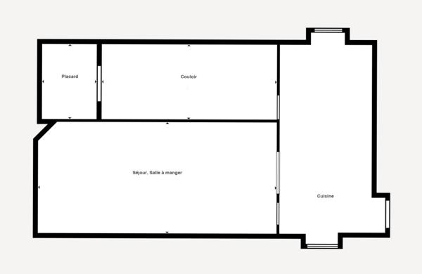 Maison de 5 pièces, 4 chambres avec garage et terrain