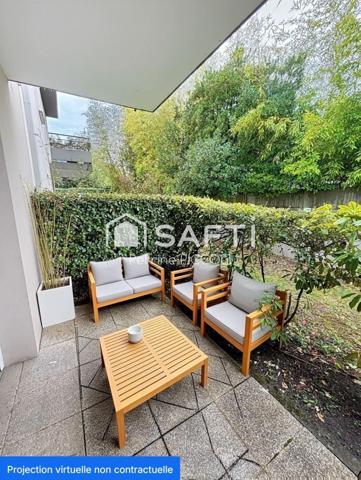 Appartement T2 avec jardin
