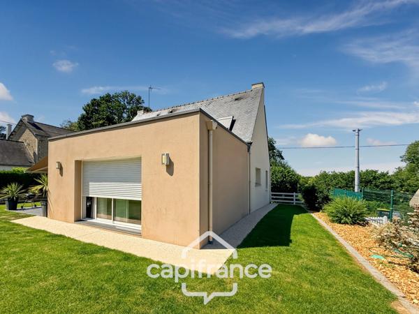 Maison à vendre 6 pièces  PONTIVY – PROXIMITÉ DU QUARTIER DE TRELEAU – MAISON FAMILIALE AVEC EXTENSION ET SOUS-SOL COMPLET