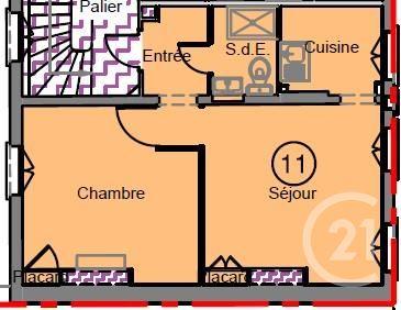 Appartement F2 à vendre  2 pièces - 36,70 m2 ST MAUR DES FOSSES - 94