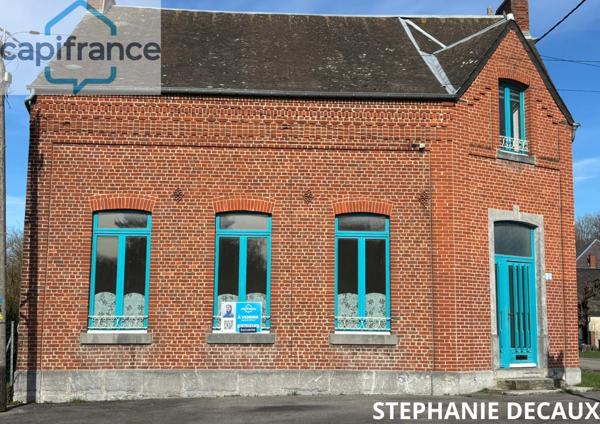 🏡A VENDRE : Charmante maison thierachienne aux supers volumes ! 4 chambres - 8 pièces - 175 m²-TRELON (59)