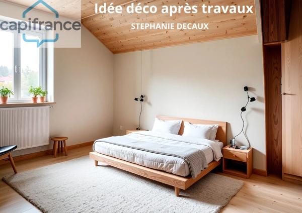 🏡A VENDRE : Charmante maison thierachienne aux supers volumes ! 4 chambres - 8 pièces - 175 m²-TRELON (59)