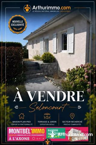 Vente                                                      Maison
                        
                     6 pièces                      92 m2                     à Seloncourt