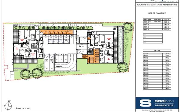 Appartement à louer    3 pièces • 61,28 m2 Allonzier-la-Caille
