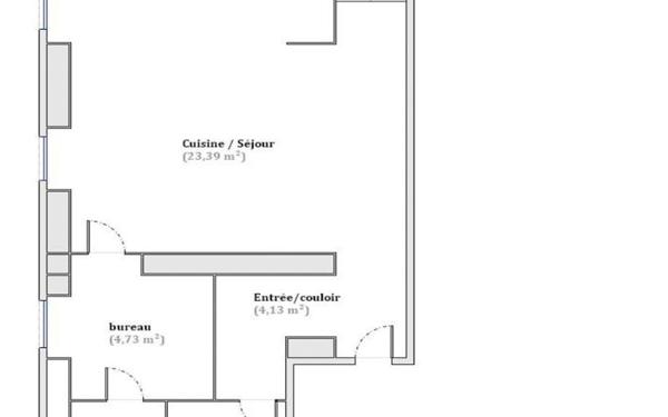 Appartement à vendre    2 pièces • 46,57 m2 Nice