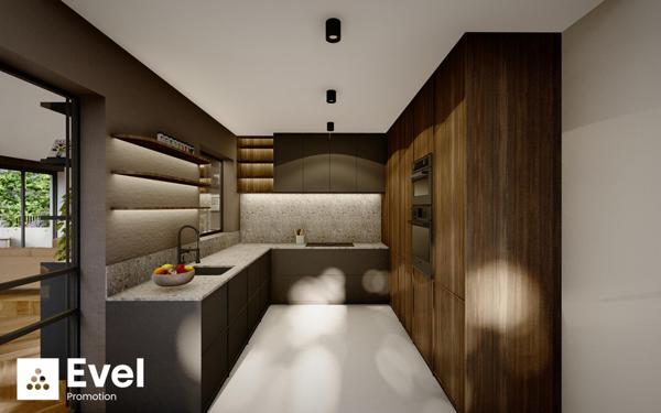 Montigny-Les-Metz - Quartier Vacquinière  : Appartement T5 de  172 m² de niveau