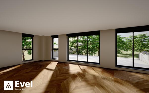 Montigny-Les-Metz - Quartier Vacquinière  : Appartement T5 de  172 m² de niveau