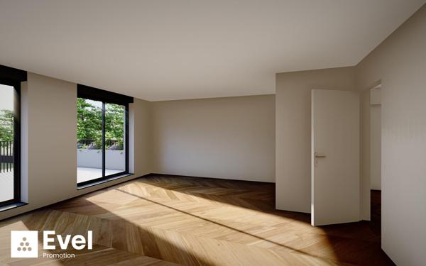 Montigny-Les-Metz - Quartier Vacquinière  : Appartement T5 de  172 m² de niveau