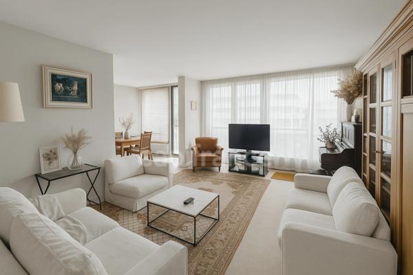 Dpt Val d'Oise (95), à vendre CERGY appartement T4 - 80 m2 habitable + Box + Cave