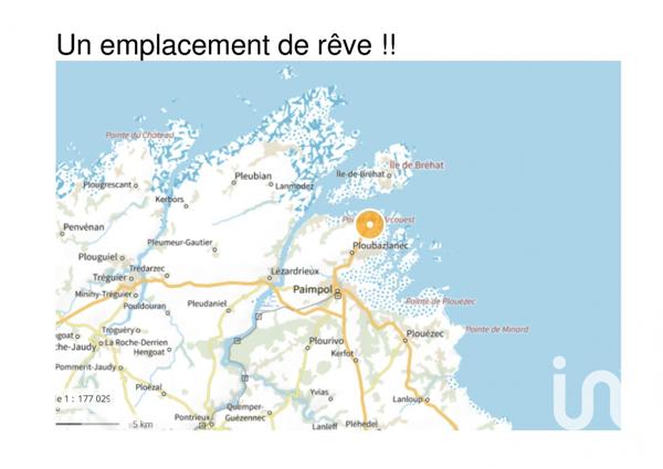 Maison à vendre 6 pièces 139 m² Ploubazlanec